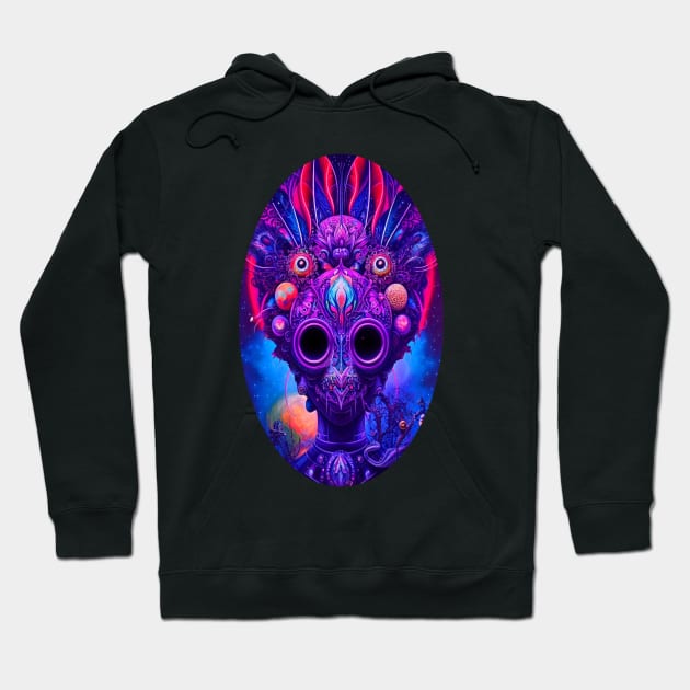 Extraterrestrial Alien Onslaught Hoodie by St.Hallow